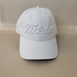 Titleist White Golf Cap